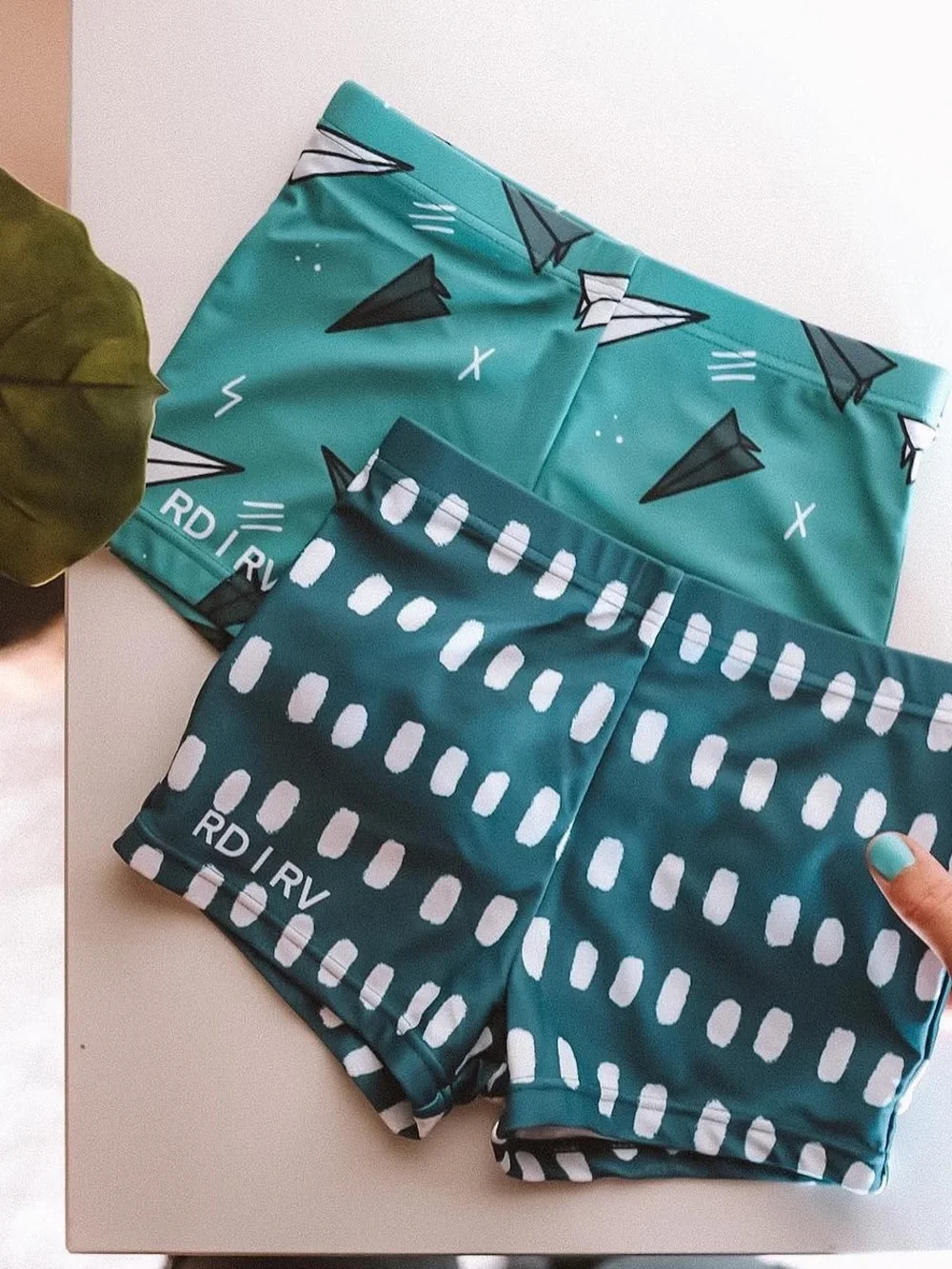 Rad Rev Littles Boy Swimsuit Shorties Trunks